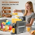 thumbnail image 3 of Slushie Machine for Home, No Ice Required Frozen Beverage Maker, 6 Preset Programs for Margaritas, Frappes, Milkshakes, Self-Cleaning, 3 of 9