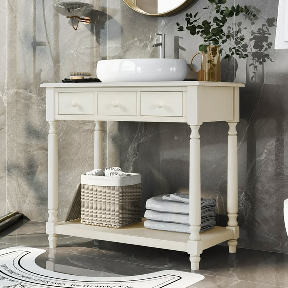 Pedestal Sink Storage