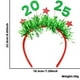 thumbnail image 4 of 3 piezas Hebilla para el cabello de Año Nuevo Accesorio para el cabello de fiesta de Año Nuevo Tocado de fiesta de Año Nuevo Aros para el cabello de Año Nuevo Diadema de fiesta Fiesta, 4 of 5