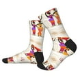 thumbnail image 2 of Vsdgher Black African Woman Unisex Crew Socks Lightweight Breathable Ventilation Ankle Socks, Mid-calf socks for Daily, 2 of 7