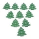 thumbnail image 3 of 20 piezas de formas de madera navideña natural para colgar en el árbol de Navidad Verde, 3 of 7