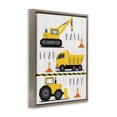 thumbnail image 2 of Stupell Industries Contemporary Haul Load Play Trucks Brown Floating Frame Canvas Art, 25 x 31, by Elizabeth Tyndall, 2 of 7
