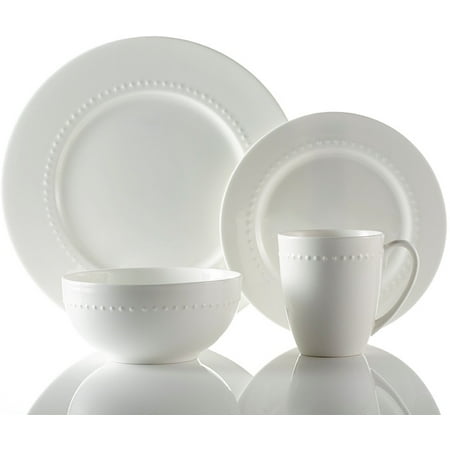 Roscher 32-Piece Hobnail Bone China Dinnerware. Microwave and ... Roscher 32-Piece Hobnail Bone China Dinnerware. Microwave and ...