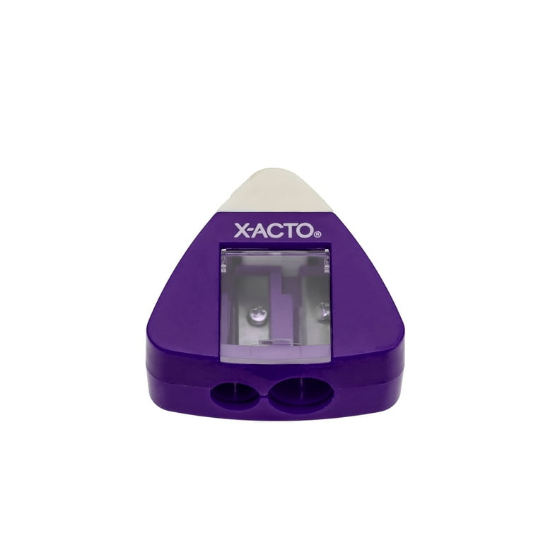 Elmer's X-Acto Pencil Sharpener with Eraser, Sold as 1 Each Elmer's X-Acto Pencil Sharpener with Eraser, Sold as 1 Each