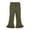 Army Green, variant on Boys Sweatpants,High Elastic Waist Pants Girls Flare Leg Bell Bottom Trousers for Casual Style,Boys Pants,Black,7-8 Years