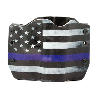 Azula OWB Leather 2 Slot Molded Pancake Belt Holster Zambia