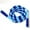 Blue, variant on NOGIS 1 Pack Soft Beaded Jump Rope, Adjustable- Free Segmented Fitness Skipping Rope for Men, Women and Kids Keeping Fit, Training, Workout and Weight Loss - 9 Feet