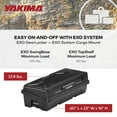 thumbnail image 4 of Yakima EXO GearLocker 10 Cu Ft Vehicle Roof Rack Cargo Box for EXO SwingBase, 4 of 12