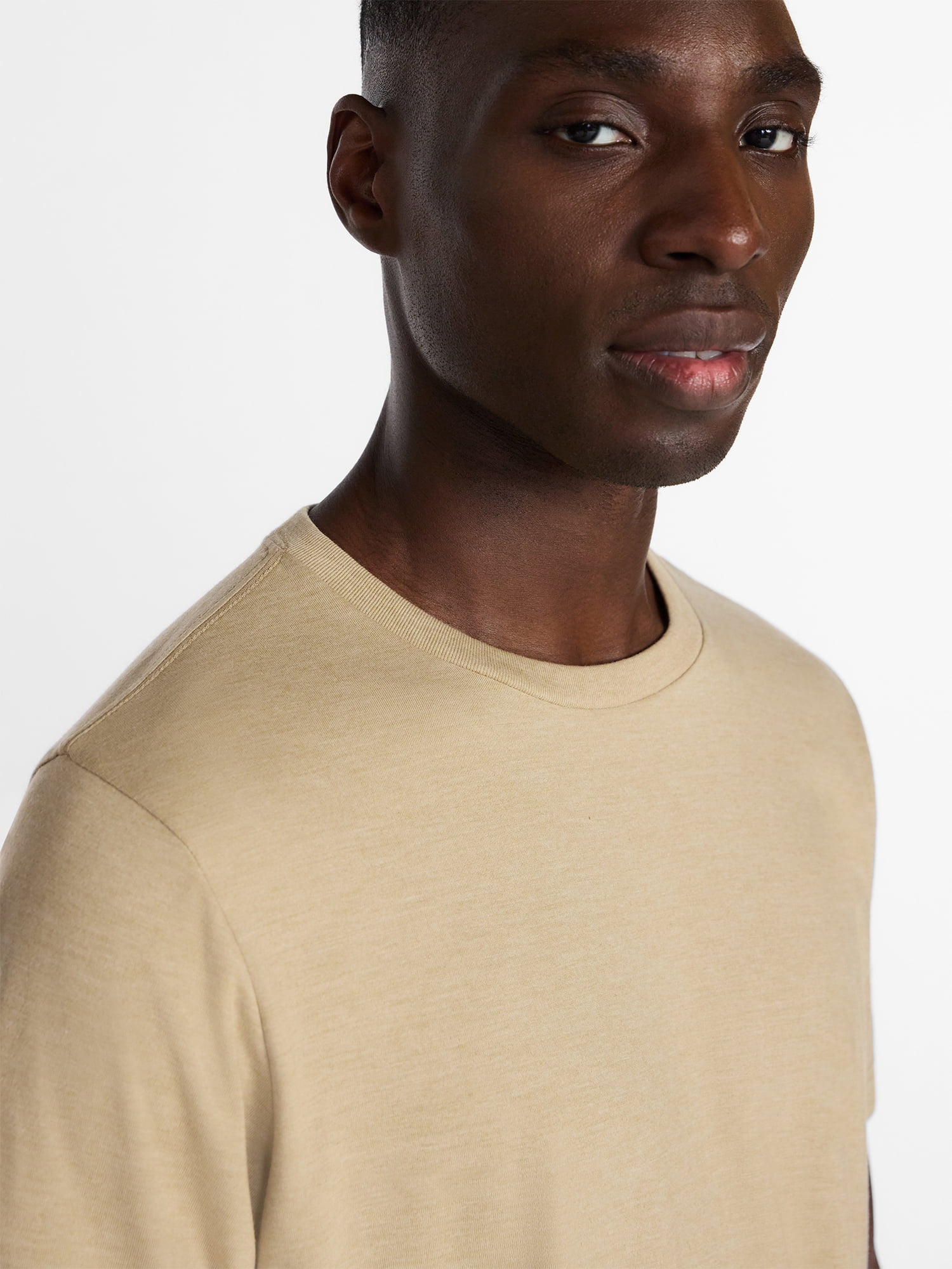 George Men's and Big Men's Classic Fit Crewneck Tee with Short Sleeves, Sizes XS-3XL