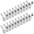 thumbnail image 1 of Uxcell 20-Pack Kayak Paddle Snap 6mmx35mm Single Pin V Shaped Spring Steel, 1 of 6