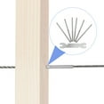 thumbnail image 2 of 3 Pairs Cable Railing Kit 1/8 Inch Deck Cable Railing 100mm Swage Lag Screw, 2 of 9