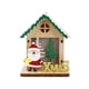thumbnail image 3 of Adorno navideño de madera para casa pequeña con iluminación LED, regalo para el hogar, accesorio encantador Papa Noel, 3 of 9