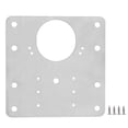 thumbnail image 1 of Plaque de Charnière de Porte, Charnière Plaque de Réparation Charnière Inoxydable Support de Réparation Plaque de Charnière Kit Performance Finement Accordée, 1 of 14
