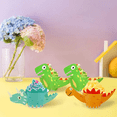 thumbnail image 5 of EIMELI 48Pcs Dinosaur Cupcake Wrappers Toppers,Little Dino Cupcake Toppers Cake Table Decorations Party Supplies for Boys Kids Birthday Party Decor Favors-Jurassic, 5 of 6