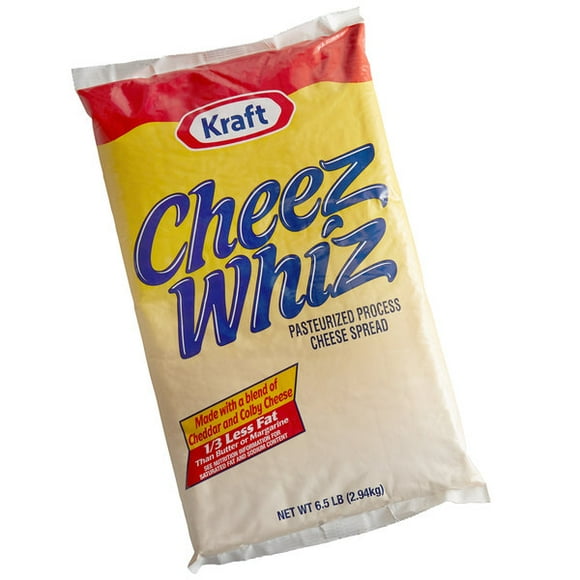 Kraft CHEEZ WHIZ 6.5 lb. Cheese Spread - 6/Case
