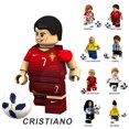 thumbnail image 3 of Uds. Bloques de construcción de fútbol de la Copa Mundial, figuras de juguete, regalo para niños. brillar Electrónica, 3 of 5