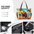 thumbnail image 3 of Daiia Cool Camel Oasis Vibes Beach Travel Bag - Water-Resistant Beach Bag, Lightweight Tote with 7 Pockets for Women and Men - Gym,Pool,Camping,Reusable Grocery Bag, 3 of 7