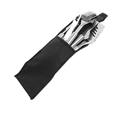 

4 Pcs BBQ Tool Case Outdoor Griddle Accessories Tool Pouch Bake Bag Portable Barbecue Tool