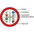 thumbnail image 4 of Vertical Cable 1000ft Solid Cat6 Cable - 23AWG 550MHz CMR - Red, 4 of 5