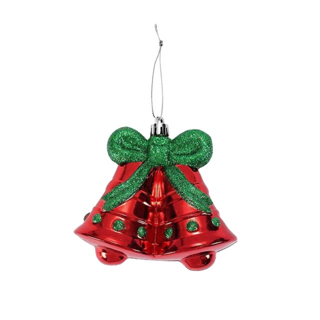 ERK Ornements de Noël Pendentif Train Rouge Petit Pendentif Photo Déguisement
