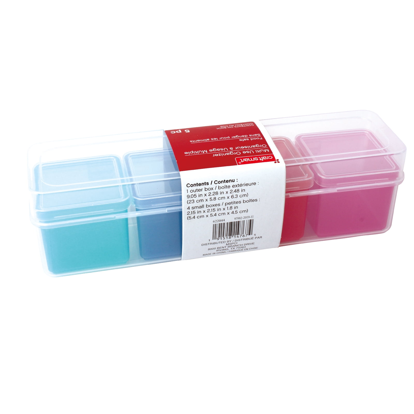 Craft Smart 5-in-1 Multi Use Organizer, 12 Pack