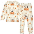thumbnail image 2 of BZSMCE Unisex Pajama Set Snug-Fit Cotton Sleepwear Pomeranian Party Printed, 2 of 7