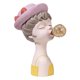thumbnail image 2 of Estatuil de resina de chica de burbuja de escultura artesanal decoración de dormitorio hogar escritorio/estantería/estatuil de - Yellow Amarillo Baoblaze Figuras de niña de resina, 2 of 8
