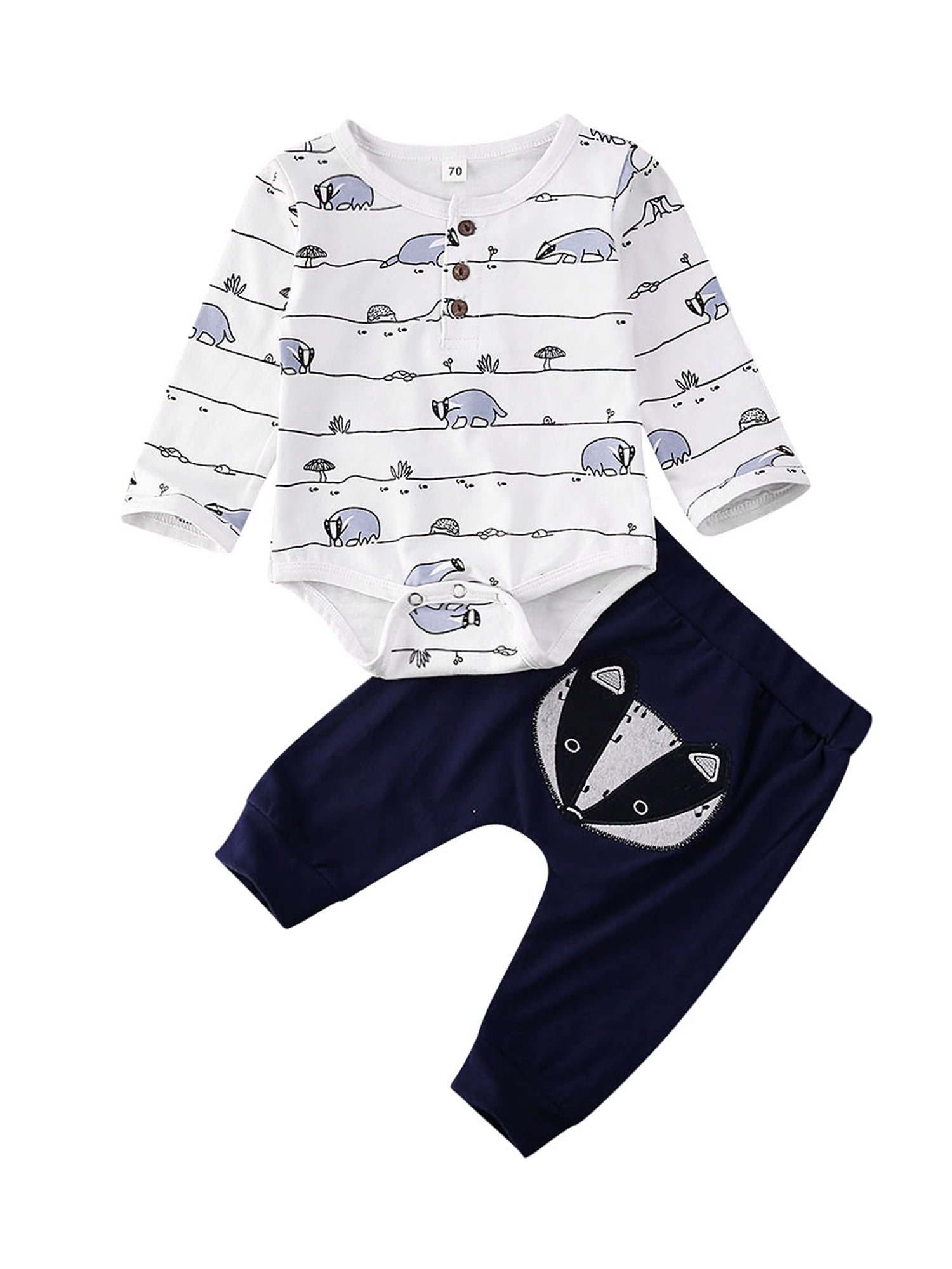 Zero Fox Given Baby T-Shirt Little Baby Cotton T Shirts Cartoon Tops for 6M-2T Baby Zero Fox Given Baby T-Shirt Little Baby Cotton T Shirts Cartoon Tops for 6M-2T Baby
