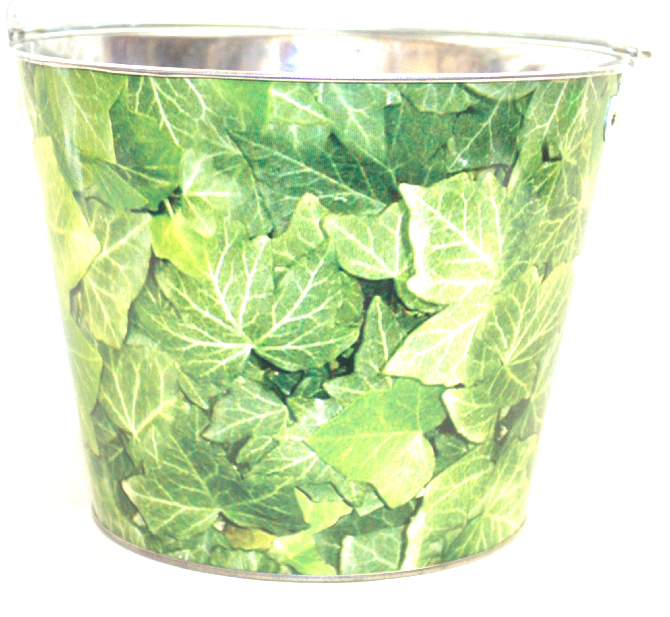 Galvanized Ivy Vines Ice Bucket