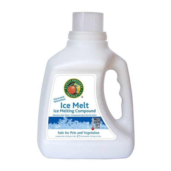 Earth Friendly Products Ice Melt (Ice Melting Compound), 6.5 lbs (4 pack)