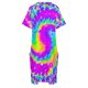thumbnail image 4 of Tie Dye púrpura es la vida. Vestido holgado con bolsillos para mujer ropa de verano, 4 of 6