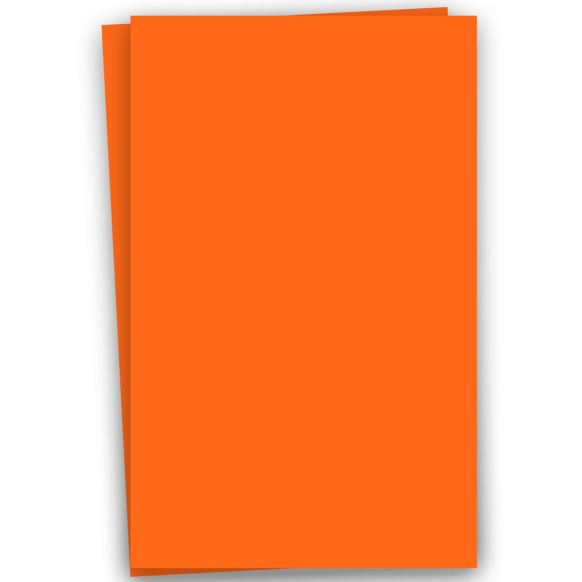 Skin Smooth ORANGE 12X18 Paper 100C Cardstock Ultra Smooth 100 PK