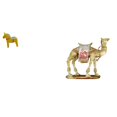 thumbnail image 1 of Figura de caballo y camello Dalecarlian, escultura animal, adorno para estantería, entrada, armario, sala de estar, decoración del hogar, 1 of 8