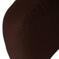 thumbnail image 3 of Solid Chocolate Brown Cotton Duck Bed Rest Pillow, 3 of 4