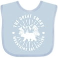 thumbnail image 3 of Inktastic The Great Smoky Mountains Are Calling Boys or Girls Baby Bib, 3 of 4