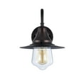 thumbnail image 3 of RADIANCE Goods Industrial-Style 1 Light Rubbed Bronze Wall Sconce 9" Wide, 3 of 3
