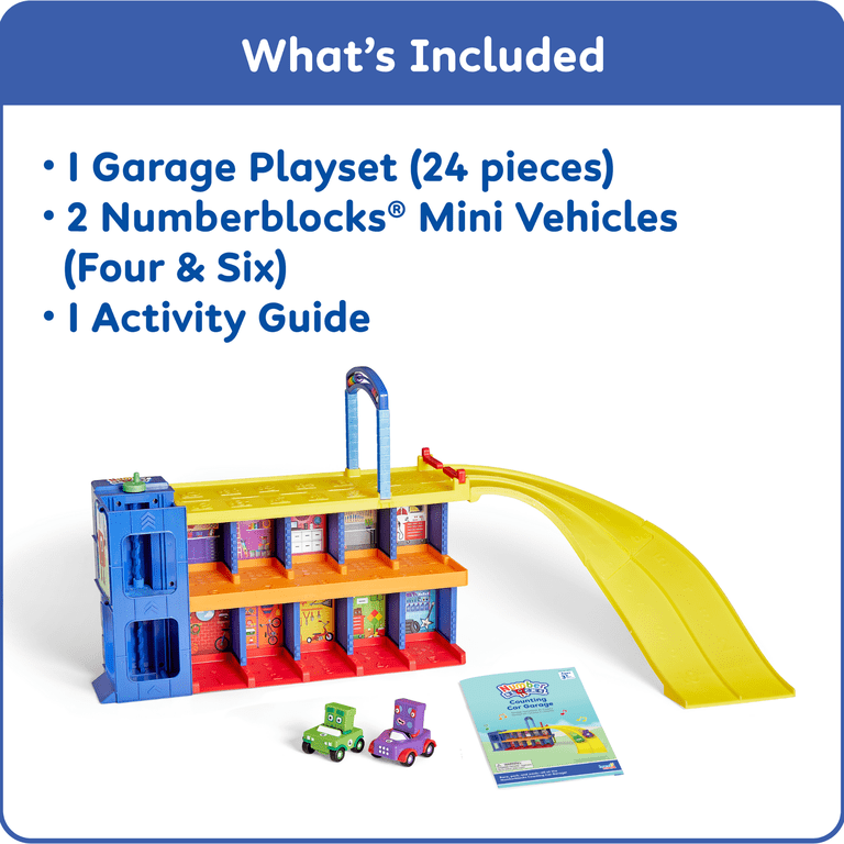 hand2mind Numberblocks Counting Car Garage photo 2