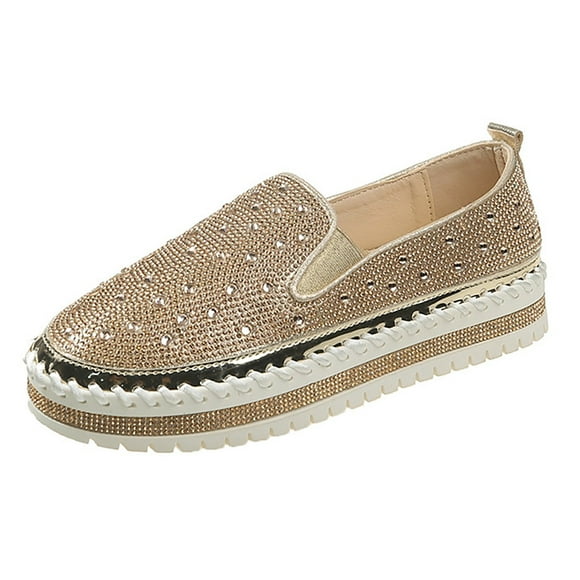 Wyzesi Ballet Flats Shoes for Women Red Large Foreign Trade 2025 Spring and Autumn New Thick Sole Lazy Casual Korean Edition Versatile Student Shoes