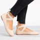 thumbnail image 2 of Zapatos de baile para mujer Sandalias Tobillo Correa cruzada Ballet Tacón bajo Cremallera Zapatos, 2 of 3