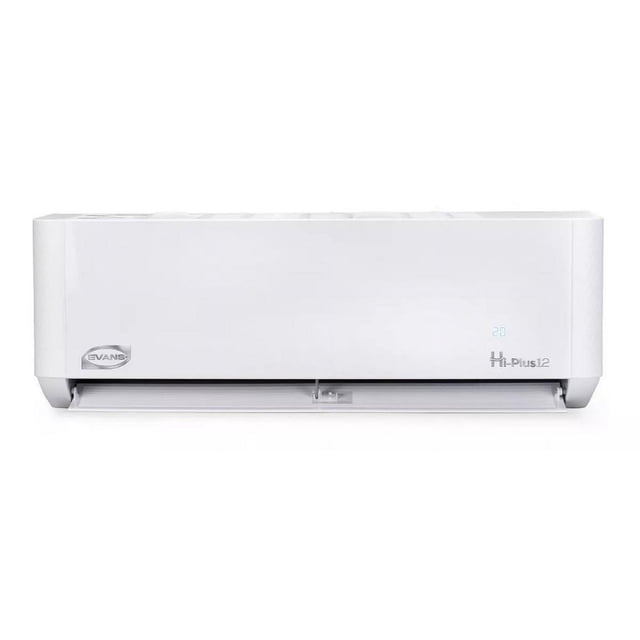 Aire acondicionado Evans Hi-Plus12 Mini split Frío 12000 BTU Blanco SEER 12 208V - 230V AC-MS-1.0T-1 negro