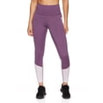 thumbnail image 3 of Reebok Women's Focus Highrise 7/8 Legging with 25" Inseam and Back Zipper Pocket, 3 of 4