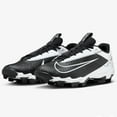 thumbnail image 2 of Nike Vapor Edge Shark 2 Men's Football Cleats Color: Black/Black/White Size: 14, 2 of 4