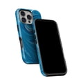 thumbnail image 5 of DesignSkinz Scratch-Resistant Hard Slim Case Compatible with iPhone 12 Mini (Compatible with MagSafe) - Liquid Blue Color Fusion, 5 of 9