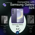 thumbnail image 2 of JETech Wallet Case for Samsung Galaxy S24 5G, Shockproof PU Leather Magnetic Flip Cover with Card Holder, Stand Feature and Full Camera Protection (Lilac), 2 of 6