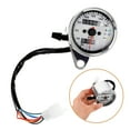 thumbnail image 3 of Motorcycle Odometer Motorcycle Instrument Motorcycle Dual Odometer Speedometer Gauge, 3 of 8