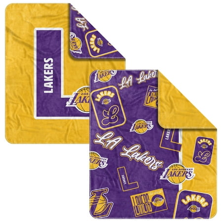 Los Angeles Lakers 50 x 60 Dream Weave Throw Blanket