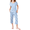 Blue-butterfly, variant on EKOUAER Pajamas for Women Set Short Sleeve Pj Sets Pullover Tops & Capri Pants 2 Piece Sleepwear Loungewear