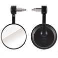 thumbnail image 1 of Motorcycle Bar End Mirrors, Round Motorcycle Mirrors, E-MARK Motorcycle Mirrors, Universal Rearview Mirrors for Quad Scooter ATV Motorcycle, 2 Pack, 1 of 5