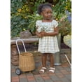 thumbnail image 2 of Modern Moments by Gerber Toddler Girl Smocked Dress with Bows, Sizes 12M-5T, 2 of 8