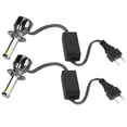 thumbnail image 2 of Car LED Headlight,9-32V 2*40W Car LED LED Headlight Bulbs Car Headlamp Highly Versatile, 2 of 14